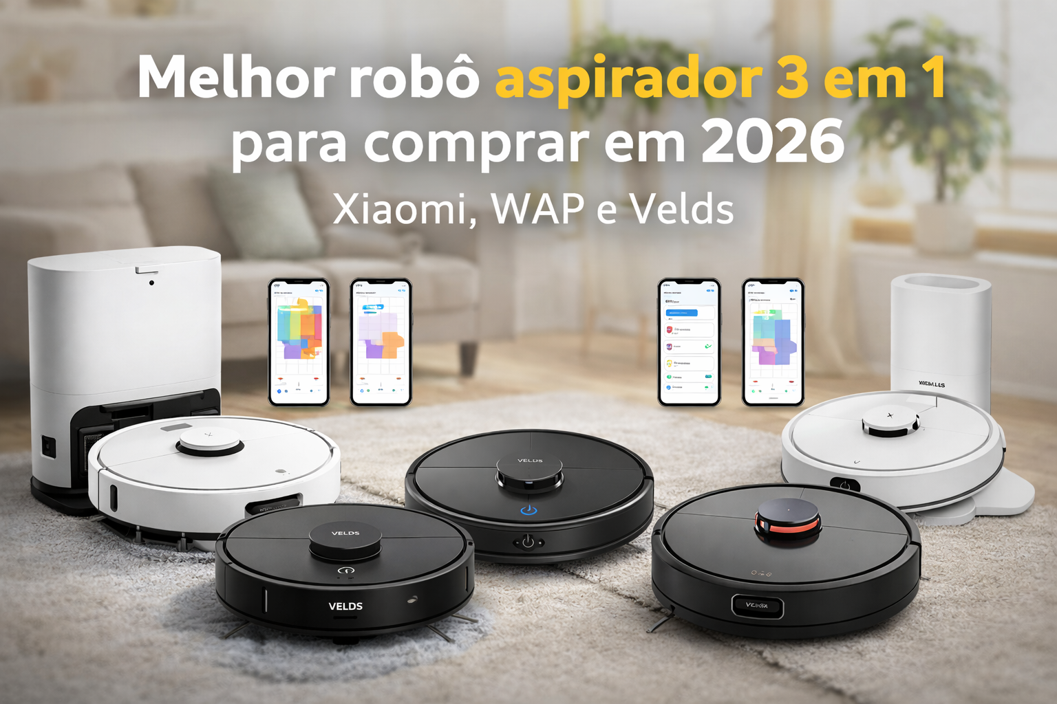 Melhores robôs aspiradores para 2026
